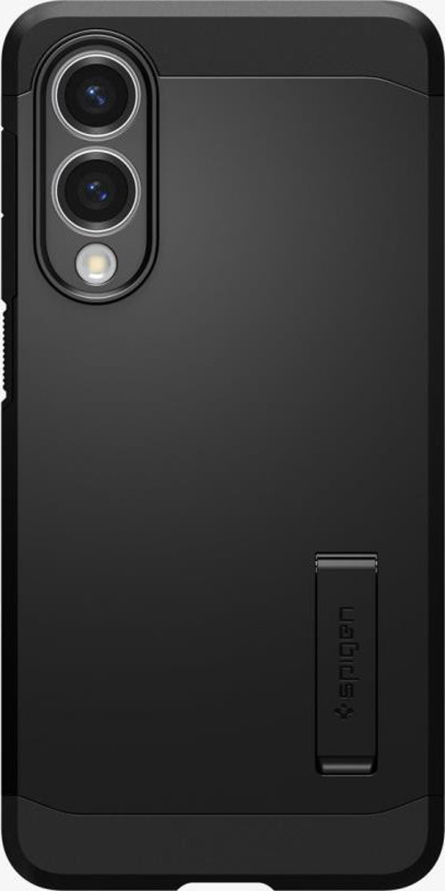 Galaxy S25 Edge ile Uyumlu Kılıf Tough Armor AI MagFit özellikli Kickstand Black