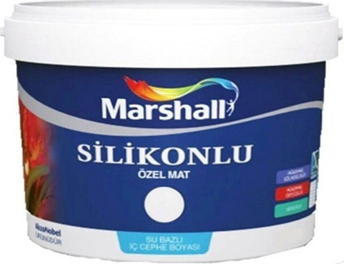 Silikonlu Özel Mat Iç Cephe Silinebilir Duvar Boyası 2,5 Lt