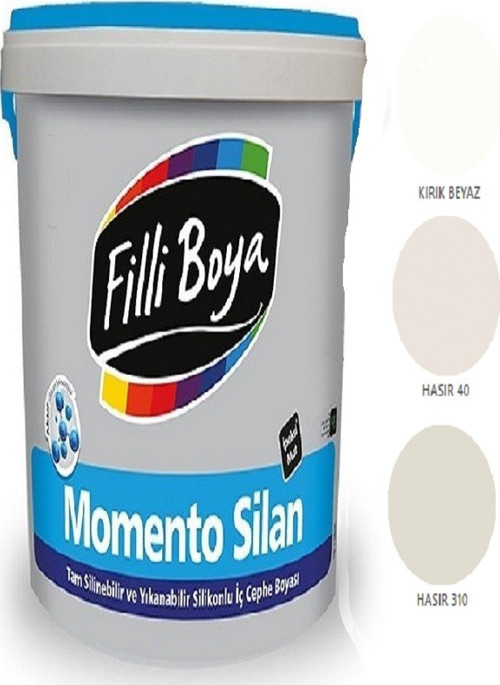 Momento Silan Tam Silinebilir Yıkanabilir Silikonlu Ipek Mat Boya 1,25lt (hasır 40)