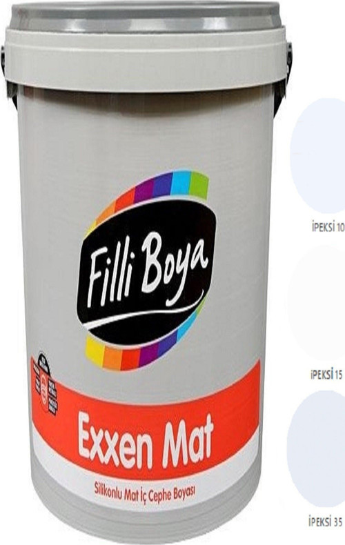 Exxen Mat Silikonlu Mat Iç Cephe Boyası 15lt (ipeksi 10)