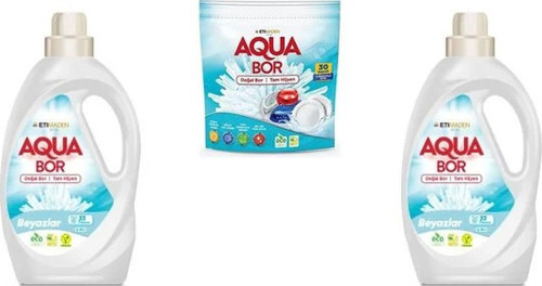 Doğal Mineralli Sıvı Beyaz + Tablet + Sıvı Beyaz 3 Lü Set