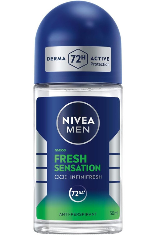 Men Fresh Sensation Roll-On 50 Ml X 3 Adet