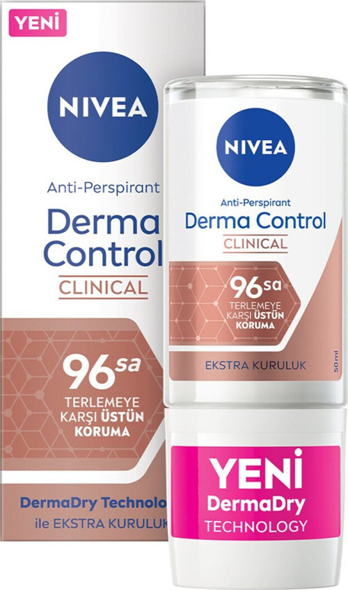 Derma Control Clinical Kadın Roll-On 50 Ml X 4 Adet