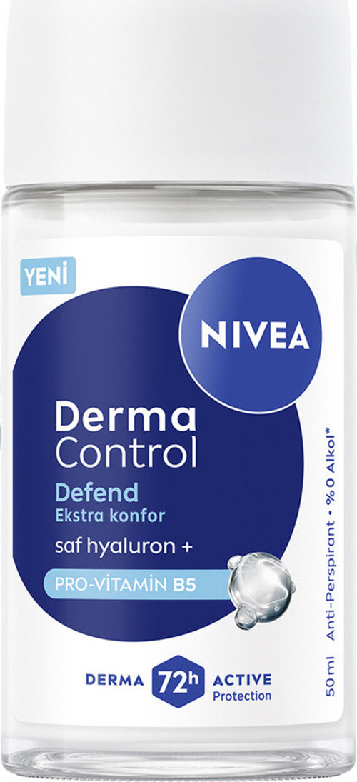 Derma Control Defend Kadın Roll-On Deodorant Tahriş Karşıtı 50 Ml X 3 Adet