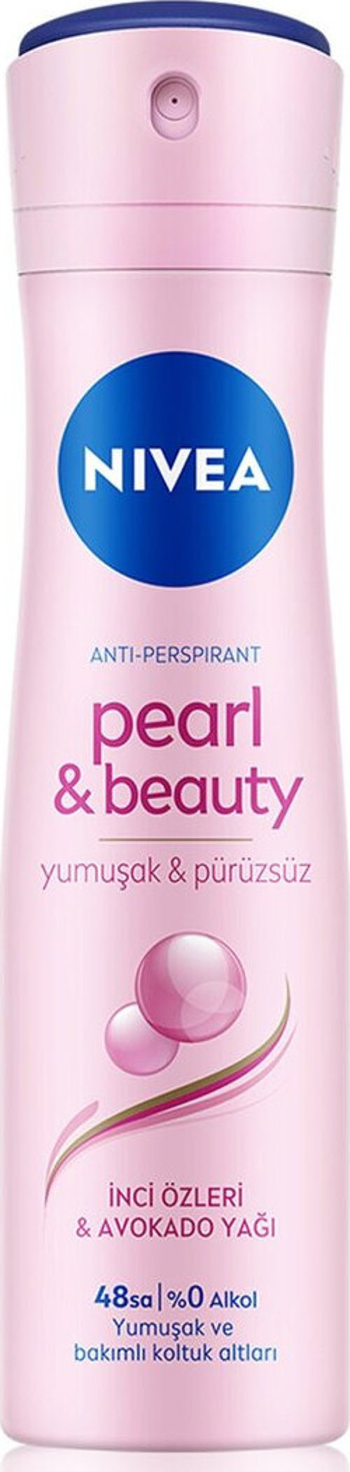 Kadın Sprey Deodorant Pearl & Beauty 150 Ml 3 Adet