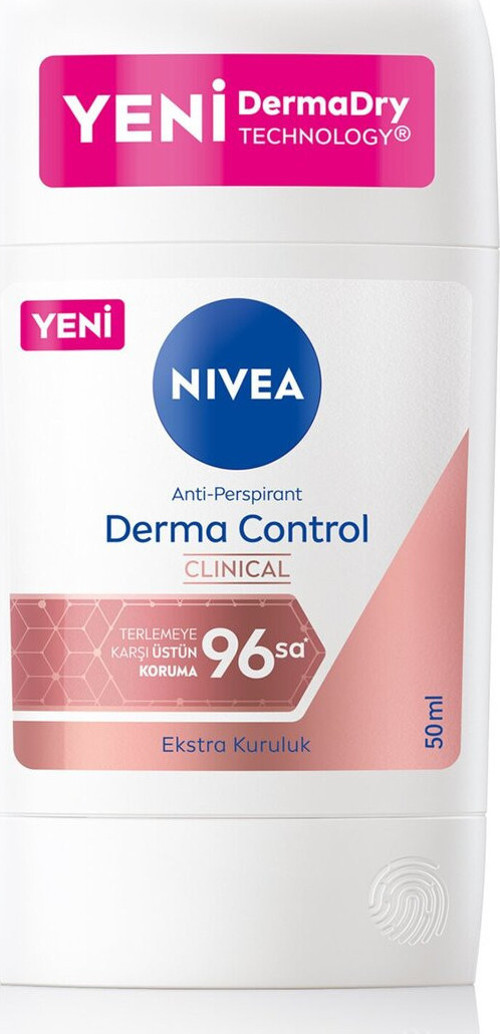 Kadın Stick Deodorant Derma Control Clinical 50Ml 5 Adet