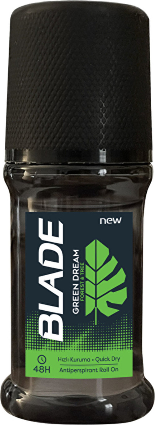 4 Adet Blade Roll On 50Ml Green Dream
