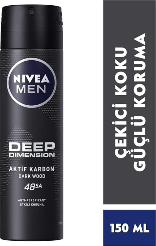 Men Deep Dimension Sprey 150 Ml X 2 Adet