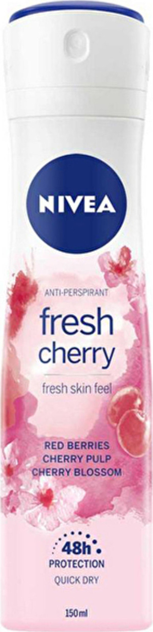 4 Adet Deodorant Fresh Cherry 150 Ml