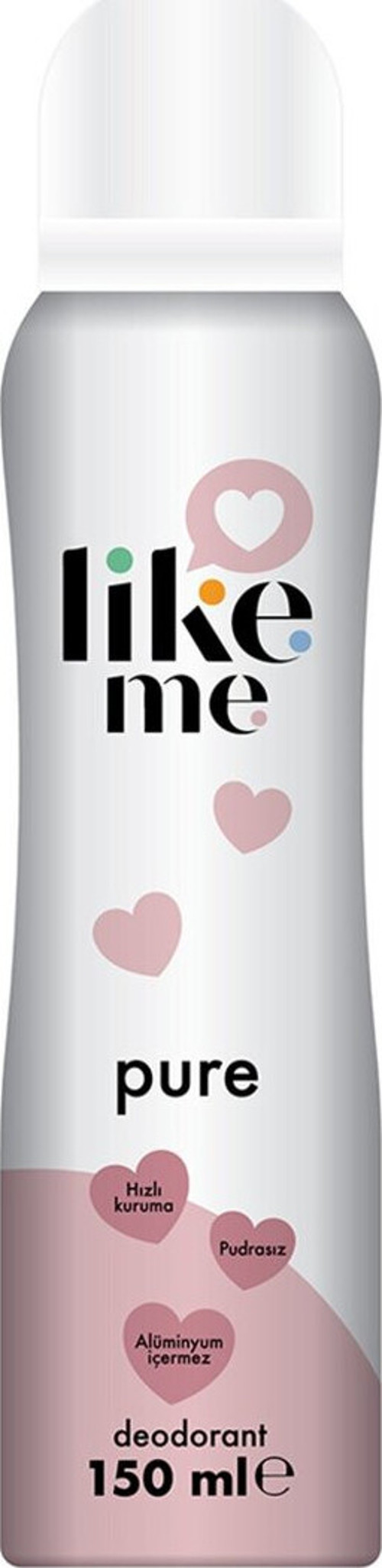 Deodorant Pure 150 Ml 3 Adet