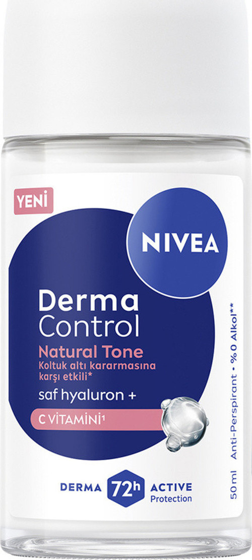 Derma Control Natural Tone Roll On 50 Ml X 5 Adet
