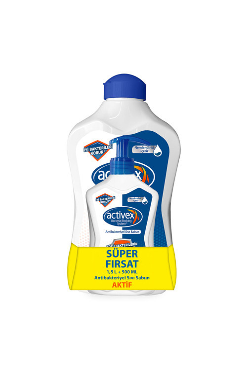 Sıvı Sabun Aktif 1.500 Ml+ 500 Ml