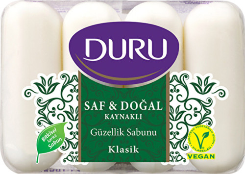 2 Adet Güzellik Sabunu Saf&Doğal 4X70 G Klasik