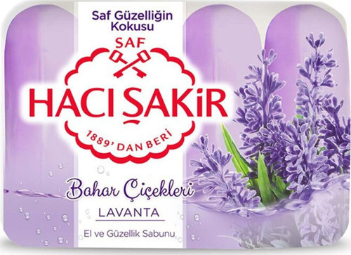 Bahar Çiçekleri Lavanta Güzellik Sabunu 4X70 G 3 Adet
