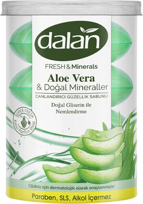 Fresh & Minerals Aloe Vera Sabun 4 X 110 G 2 Adet