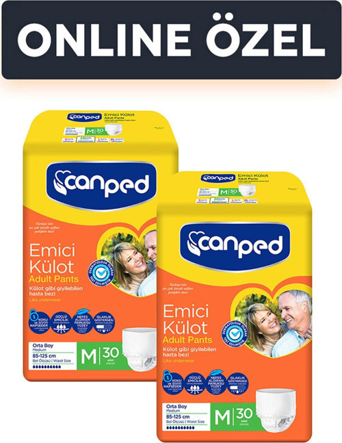 Emici Külot Orta Online Paket 60'Lı 4 Adet