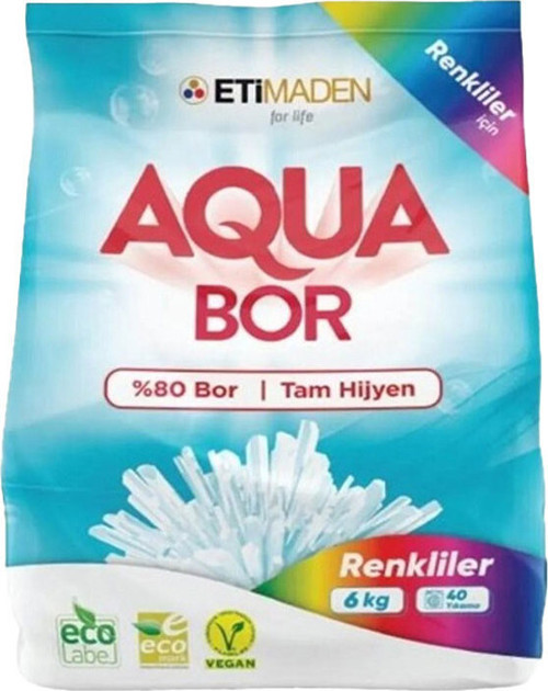 Maden Aqua Bor 6Kg Renkliler