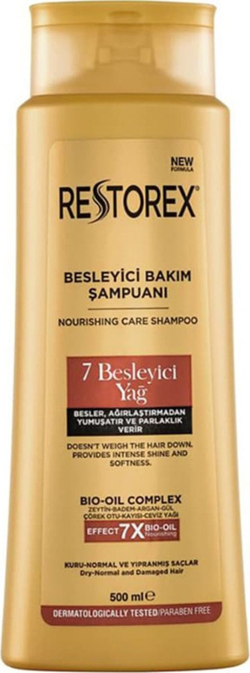 4 Adet 7 Besleyici Yağ Şampuan 500 Ml