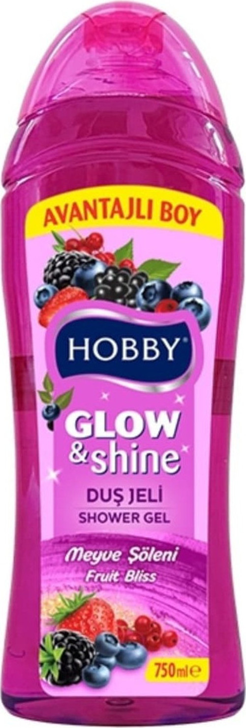 4 Adet Glow&Shine Duş Jeli Meyve 750 Ml