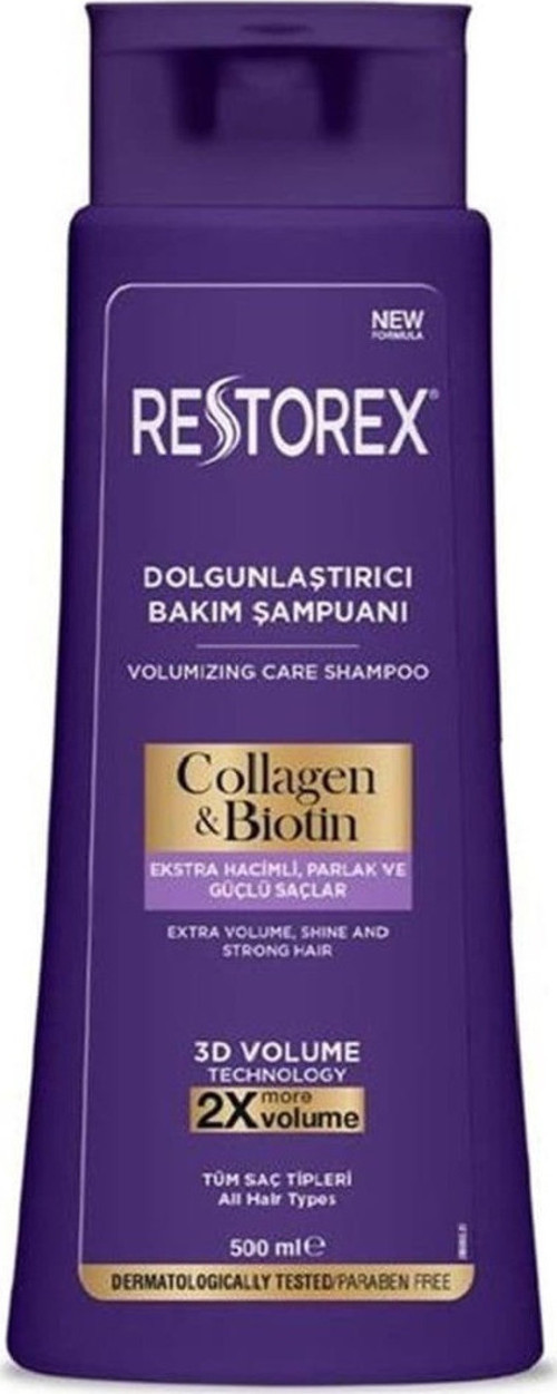 4 Adet Şampuan 500 Ml Collagen&Biotin