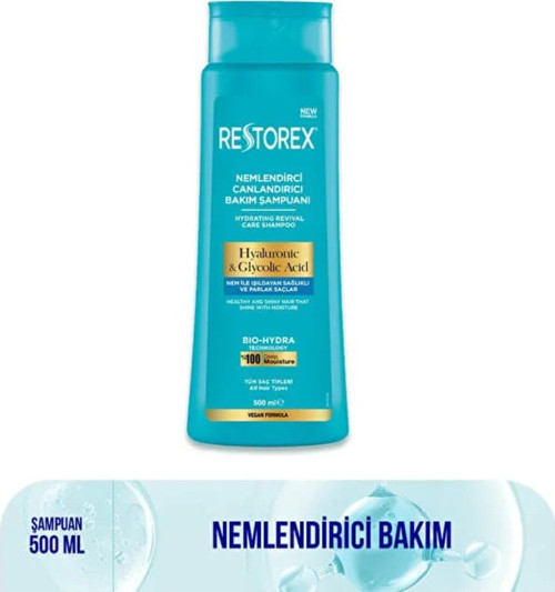 4 Adet Şampuan 500 Ml Hyalüronik