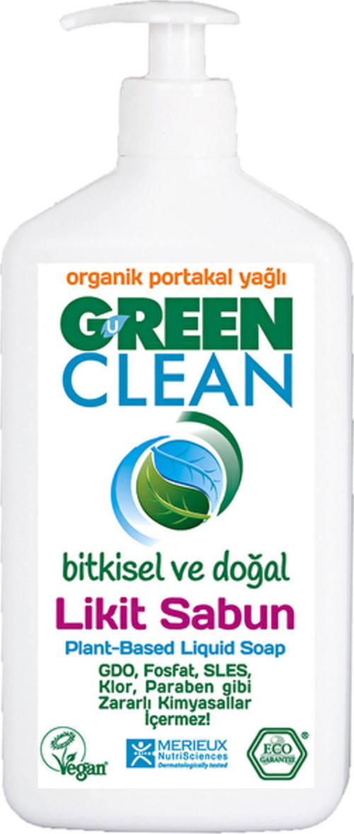 4 Adet Bitkisel Likit Sabun 500 Ml