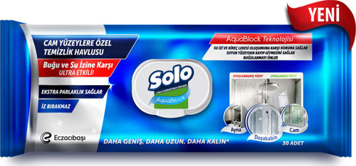 Aquablock Yüzey Temizlik Havlusu 30'Lu 2 Adet