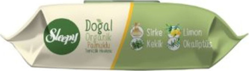 9 Adet Islak Mendil 50'Li Doğal Ve Organik 1 Adet