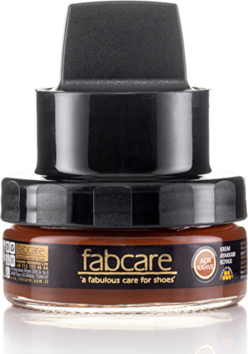 3 Adet Fabcare Ayakkabı Boyası Krem Açık Kahve