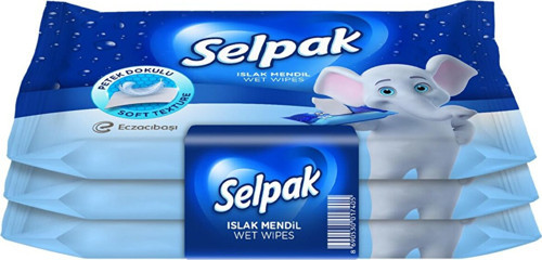 4 Adet Klasik Cep Mendili 3X10 Adet