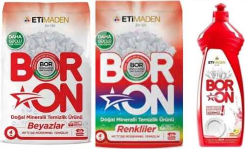 Çamaşır Deterjanı Renkliler 4 Kg Ve Beyazlar Toz Deterjan 4 Kg + 1 Adet El Bulaşık Deterjanı