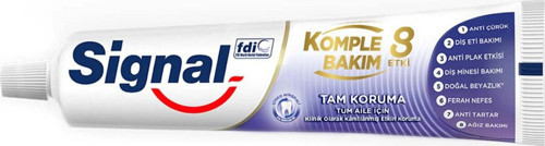 Komple Bakım 8 Etki Tam Koruma Diş Macunu 75Ml 2 Adet