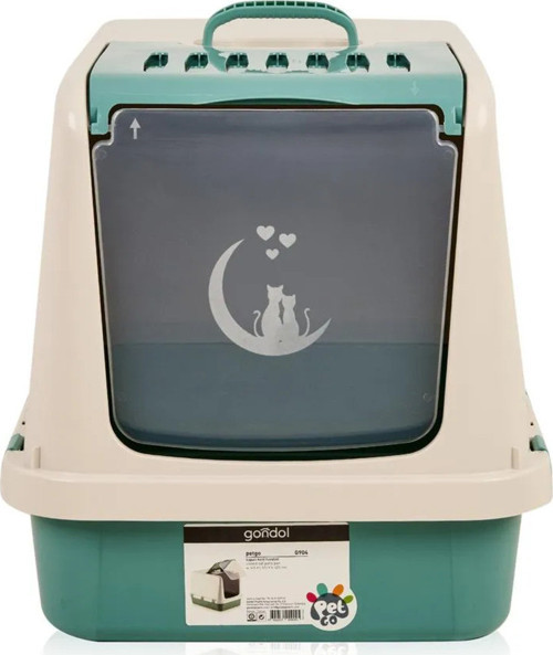 Petgo Kapalı Kedi Tuvaleti