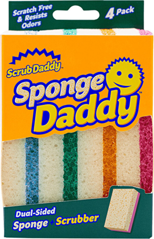 2 Adet Daddy Bulaşık Süngeri 4'Lü Paket