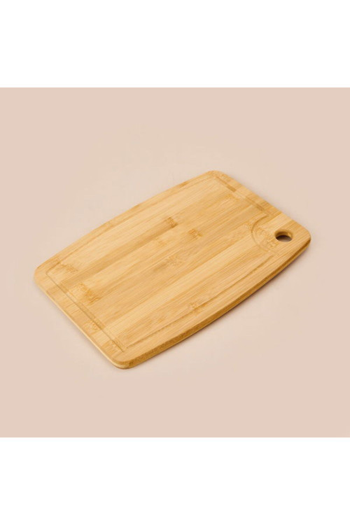 Bambu Kesme Tahtası - Açık Kahverengi - 22X32 Cm