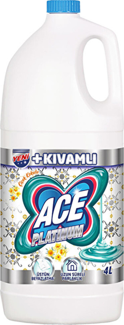 Platinum Çiçek Kokulu Çamaşır Suyu 4 L