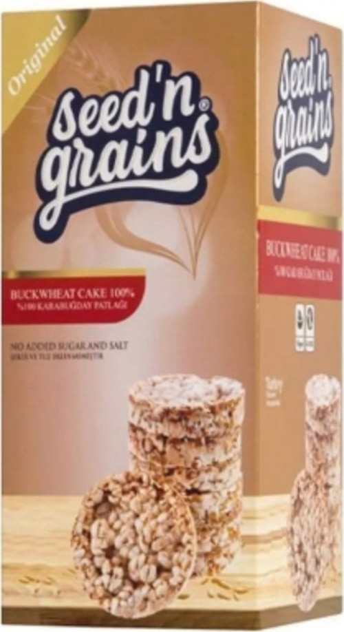 Glutensiz %100 Karabuğday Patlağı 120 Gr.