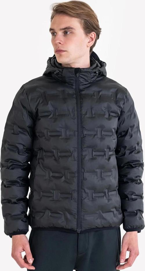 23KTEP001072633 23K-1072 Siyah Şişme Erkek Mont