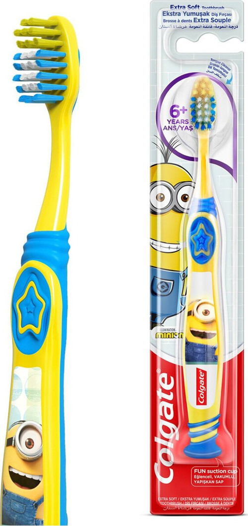 Minions 6+ Yaş Ekstra Yumuşak Çocuk Diş Fırçası