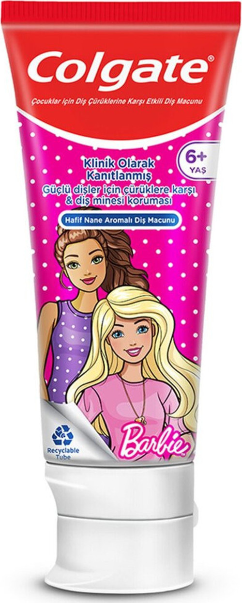 Barbie Batman Çocuk Diş Macunu 75 Ml 2 Adet