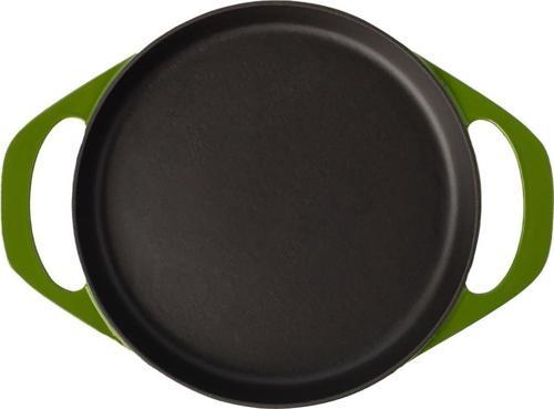 Potart 22 cm Yuvarlak Sahan Parlak Yeşil