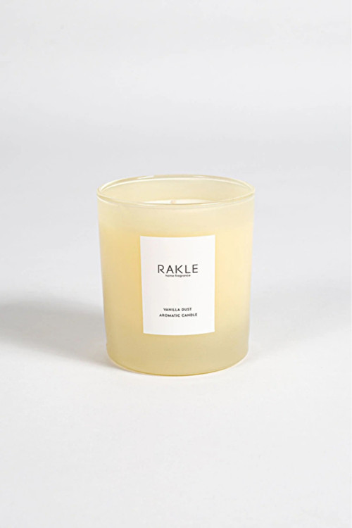 4 Adet Basic Soft Cream Vanilla Kokulu Mum Sarı 200 Gr
