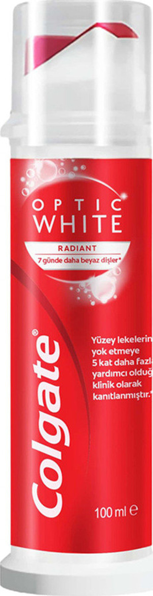 Optic White Radiant Pump Diş Macunu 100 Ml 4 Adet