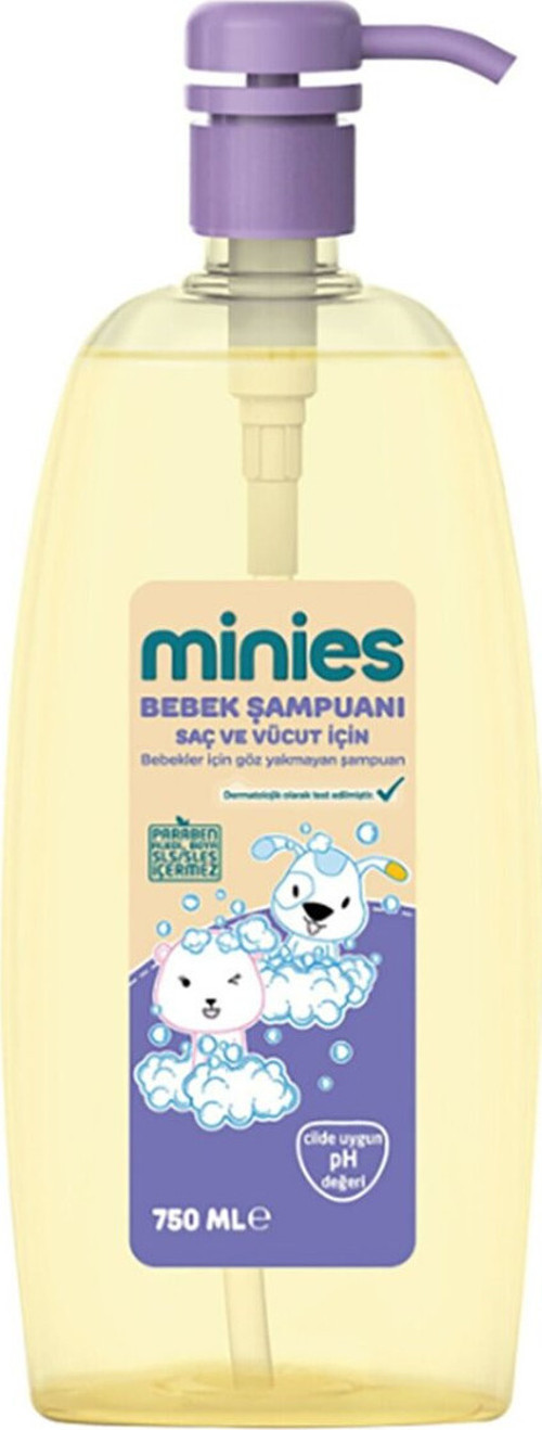 Bebek Saç Ve Vücut Şampuanı 750 Ml