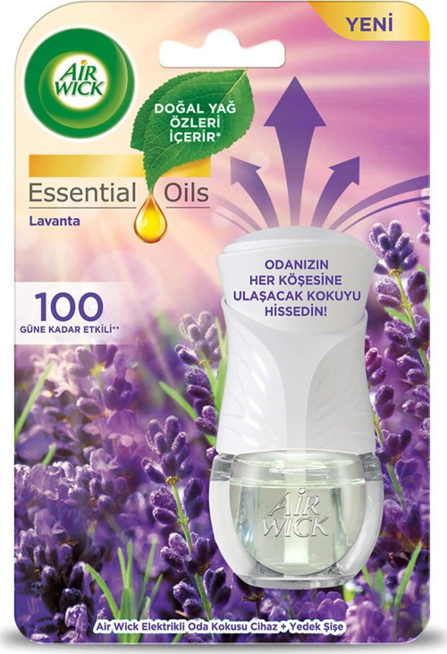 Elektrikli Kit Oda Kokusu Lavanta 19 Ml 3 Adet