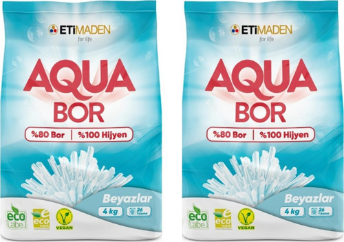 Doğal Mineralli 4 Kg Beyaz Deterjan Seti