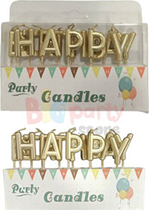Mum Altın Happy Birthday
