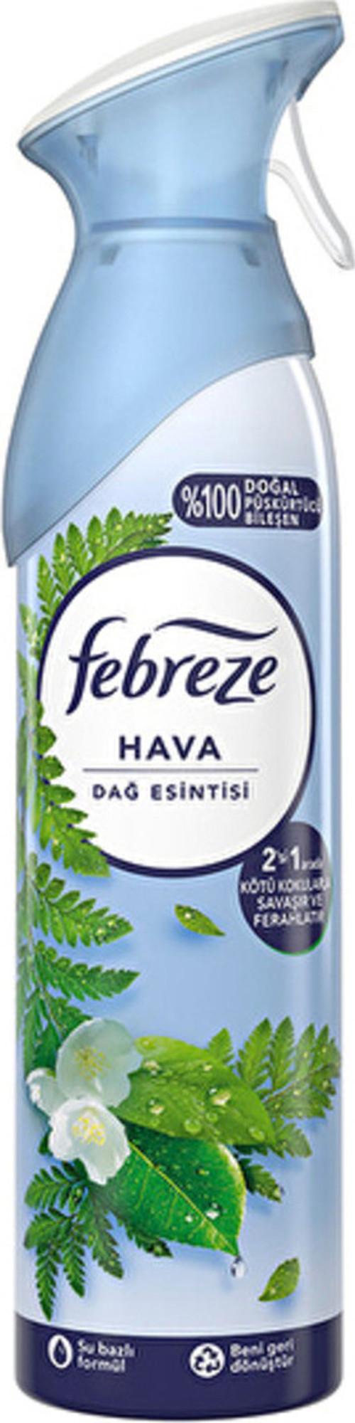 Oda Kokusu Aerosol 185 Ml Dağ Esintisi