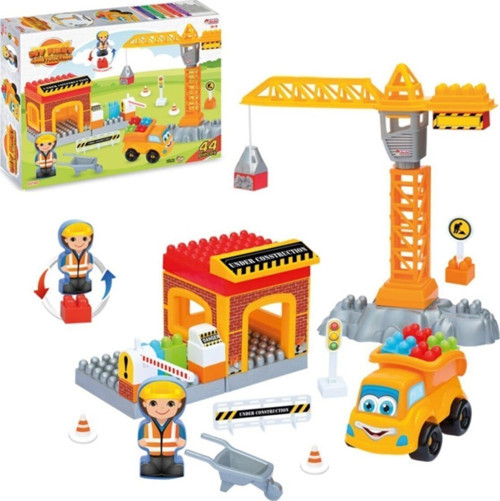 Unisex Çocuk Benim İlk İnşaatım Eğitici Blok Oyun Seti 43 Parça 03160