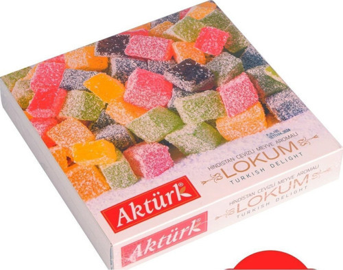 2 Adet Hindistan Cevizli Meyve Aromalı Çifte Kavrulmuş Lokum 2*300 Gr